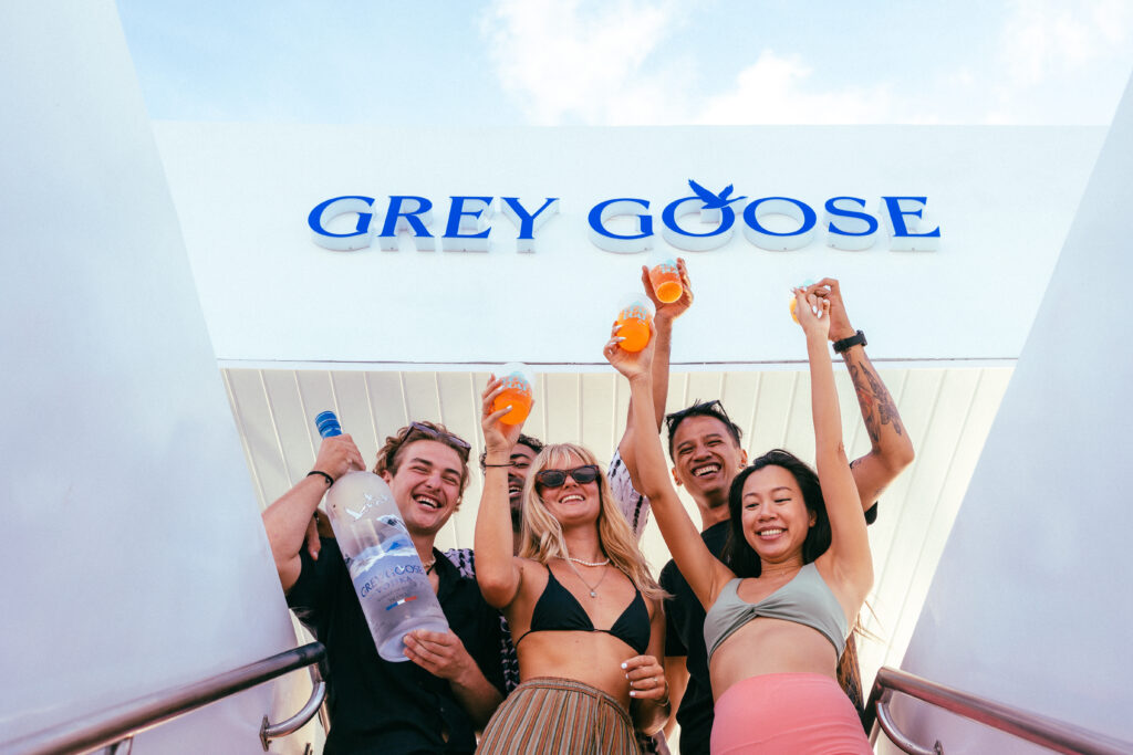 amazing party on boat in Bali