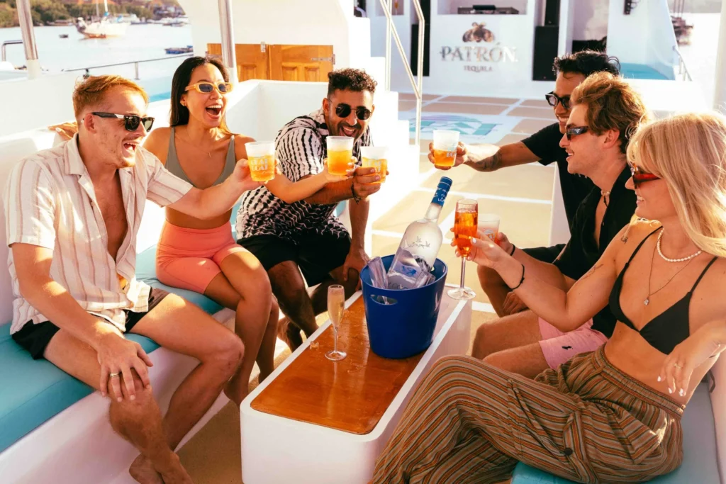 complimentary drinks
